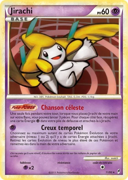 Carte Jirachi