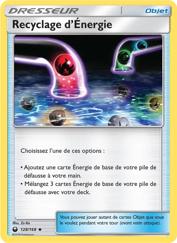 Carte Recyclage d’Énergie