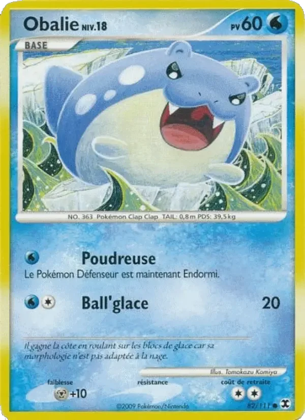 Carte Pokémon Obalie Niv. 18 — Rivaux Émergeants
