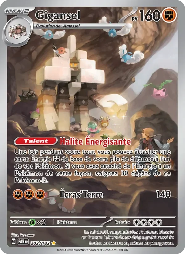 Carte Pokémon Gigansel — Faille Paradoxe