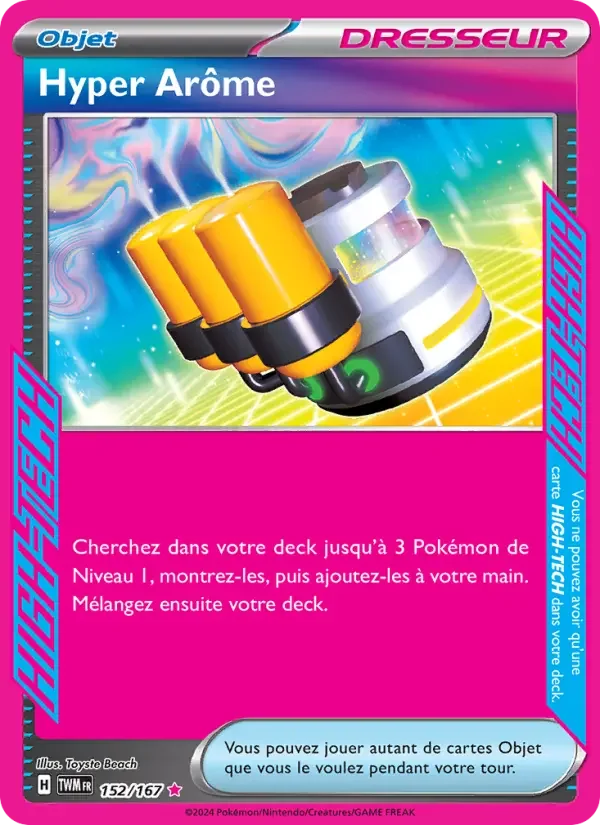 Carte Hyper Arôme