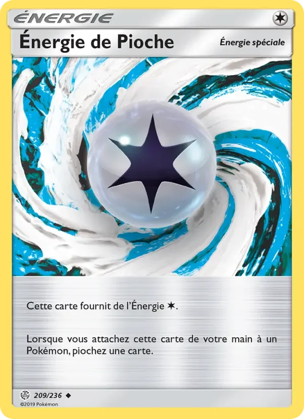 Carte Pokémon Énergie de Pioche — Éclipse Cosmique