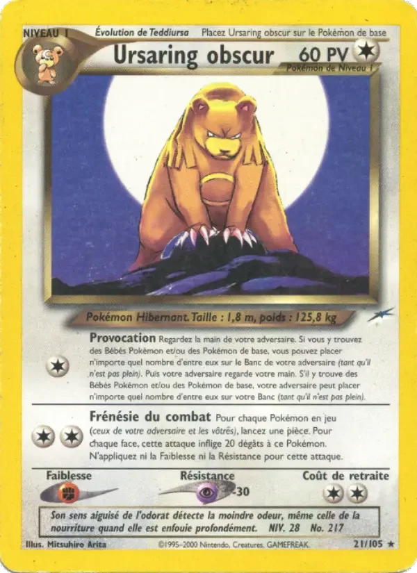 Carte Ursaring obscur