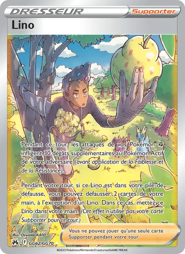 Carte Pokémon Lino — Zénith Suprême