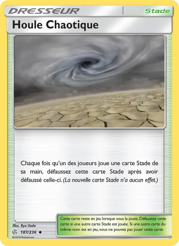 Carte Pokémon Houle Chaotique — Éclipse Cosmique