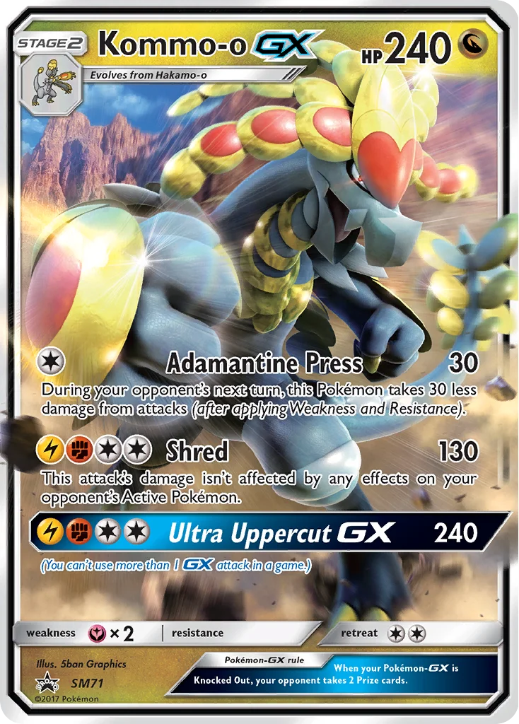 Carte Pokémon Ékaïser GX — Promos Soleil et Lune