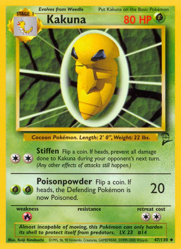 Carte Pokémon Coconfort — Base Set 2