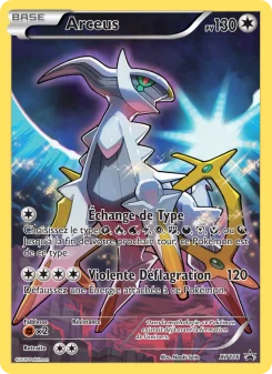 Carte Pokémon Arceus — Promos X&Y