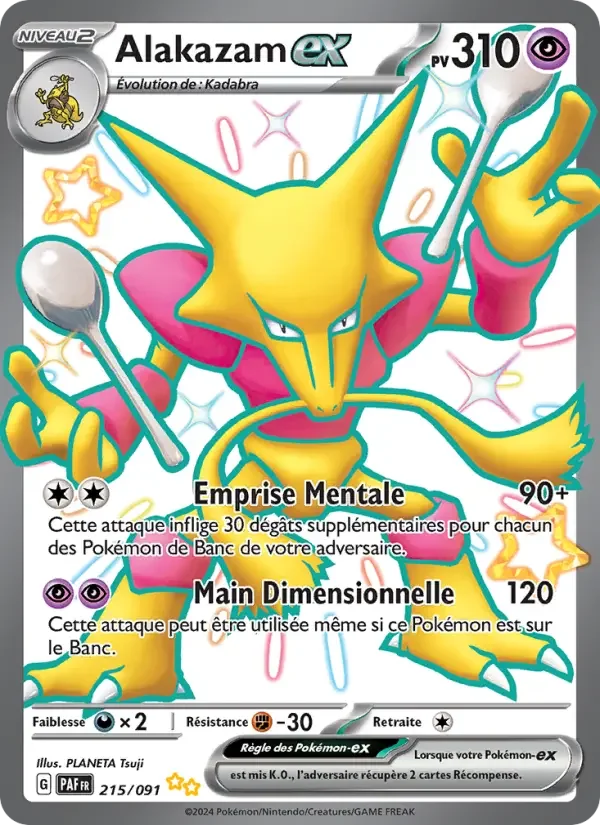 Carte Alakazam-ex