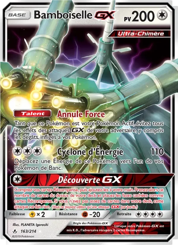 Carte Bamboiselle GX