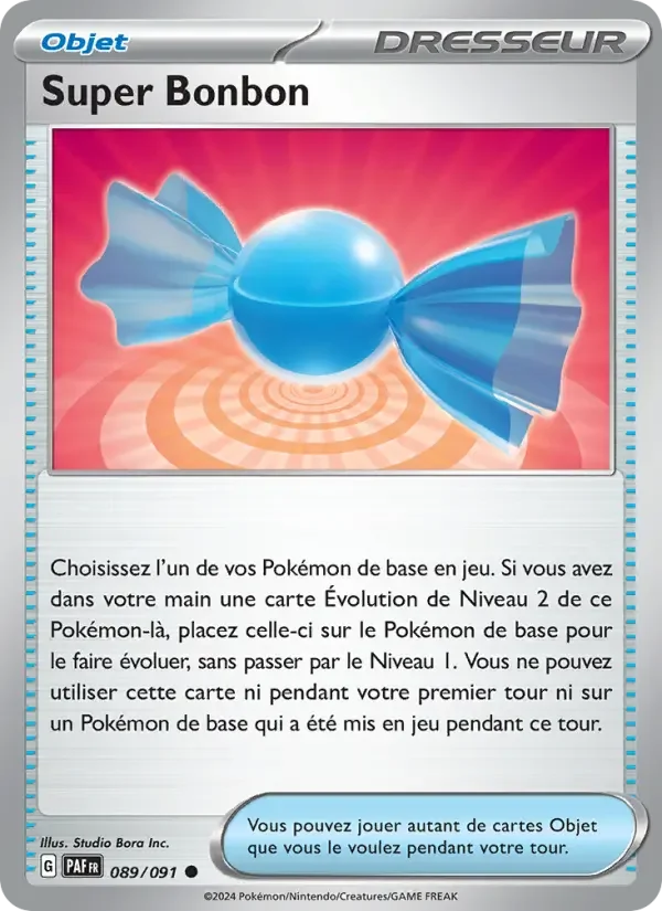 Carte Pokémon Super Bonbon — Destinées de Paldea