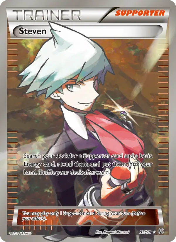 Carte Pokémon Steven — Promos X&Y