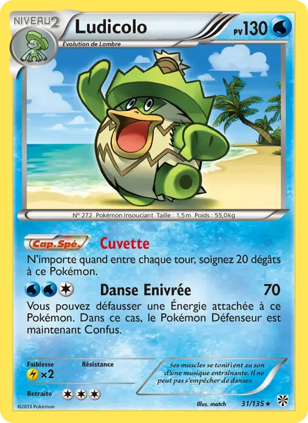 Carte Ludicolo