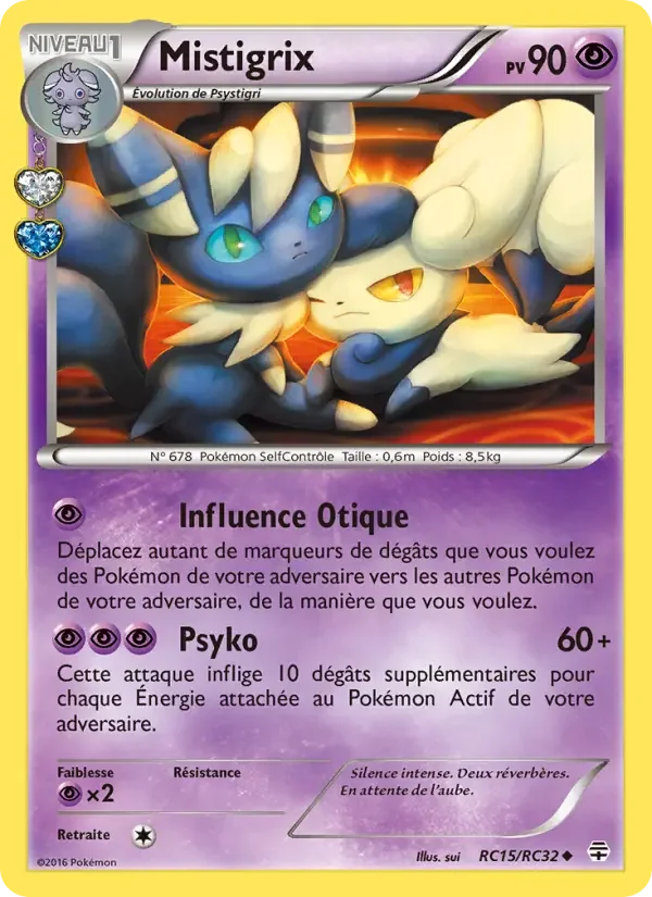 Carte Pokémon Mistigrix — Générations