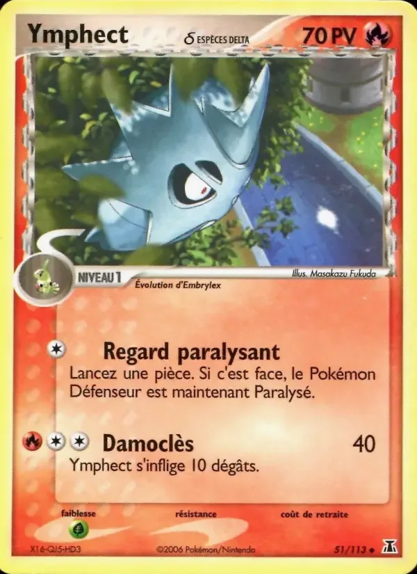Carte Ymphect δ