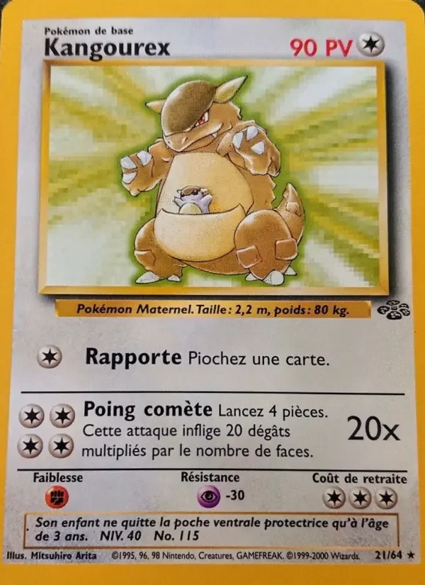 Carte Kangourex
