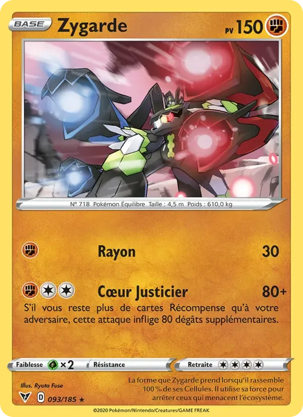 Carte Zygarde
