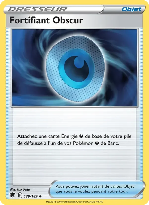 Carte Pokémon Fortifiant Obscur — Astres Radieux