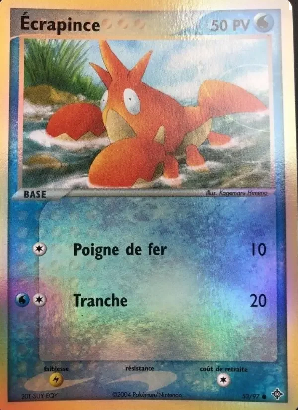 Carte Écrapince
