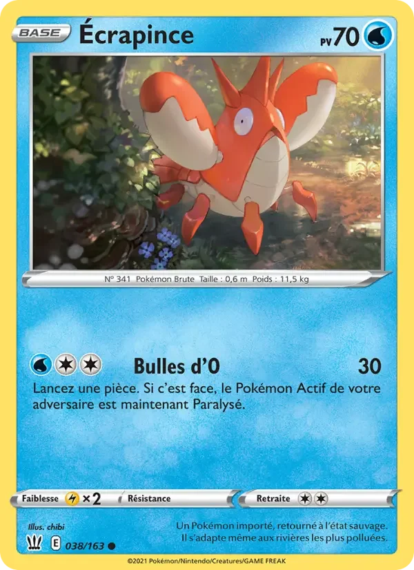 Carte Écrapince