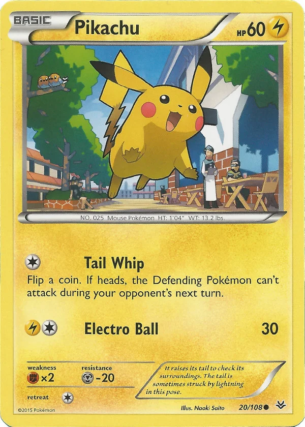 Carte Pikachu