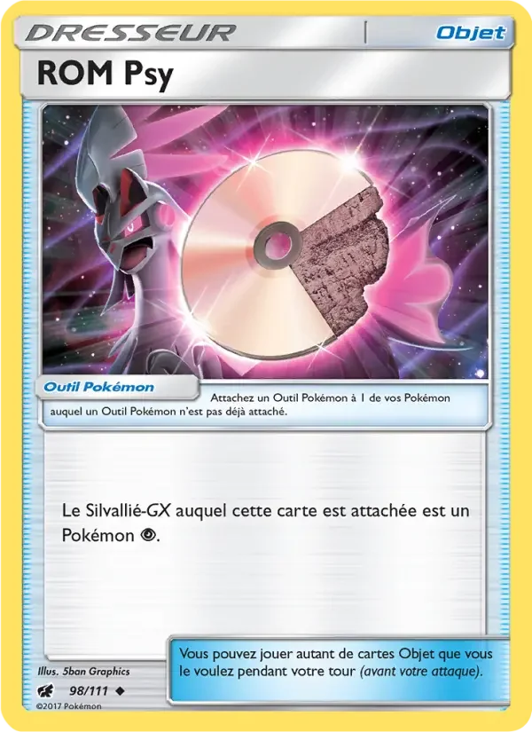 Carte Pokémon ROM Psy — Invasion Carmin