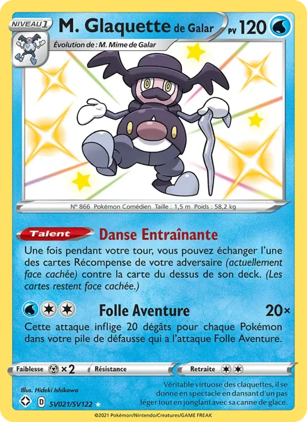 Carte M. Glaquette de Galar