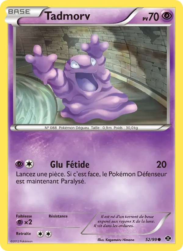 Carte Pokémon Tadmorv — Destinées Futures