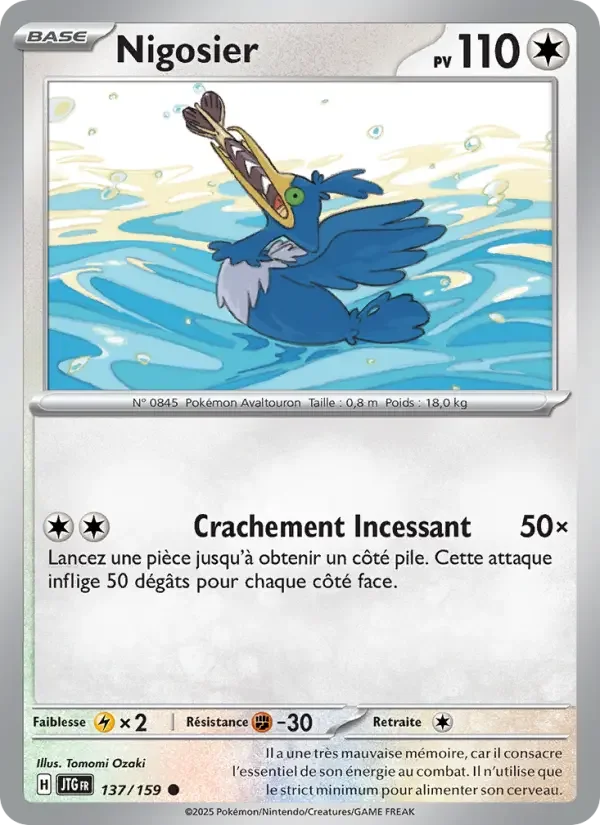 Carte Pokémon Nigosier — Aventures Ensemble