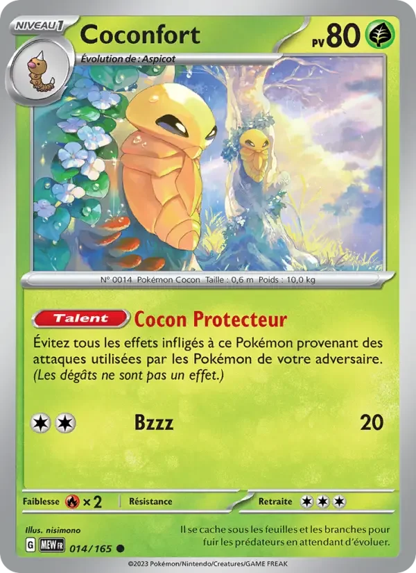 Carte Pokémon Coconfort — Pokémon 151