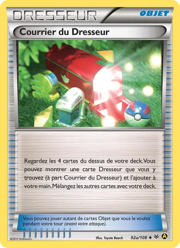 Carte Courrier du Dresseur