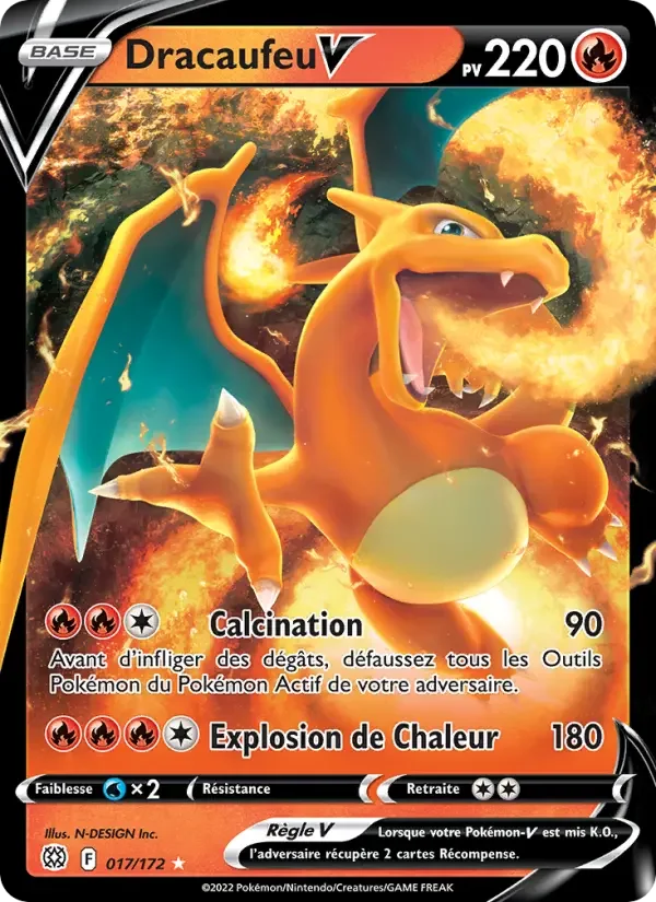 Carte Dracaufeu V