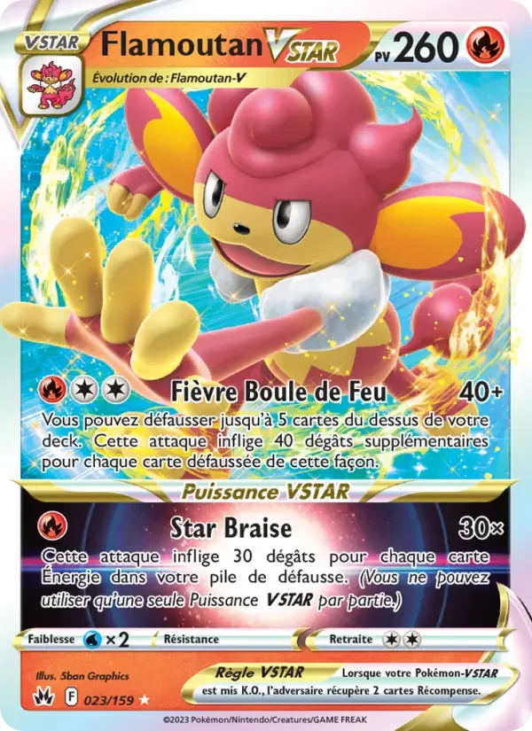 Carte Flamoutan VSTAR