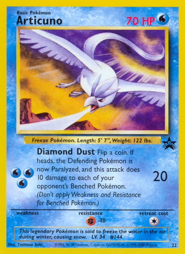 Carte Pokémon Artikodin — Promos Wizards