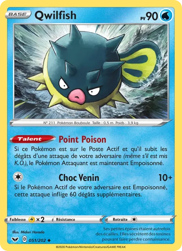Carte Qwilfish