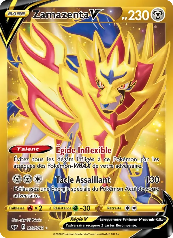 Carte Zamazenta V