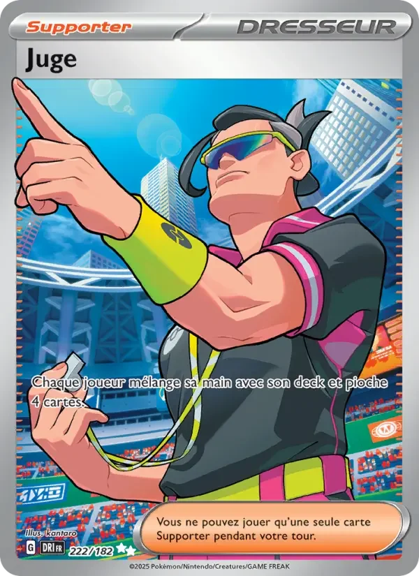 Carte Pokémon Juge — Rivalités Destinées