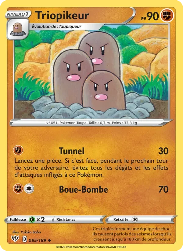 Carte Triopikeur