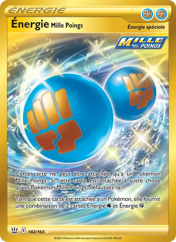 Carte Énergie Mille Poings