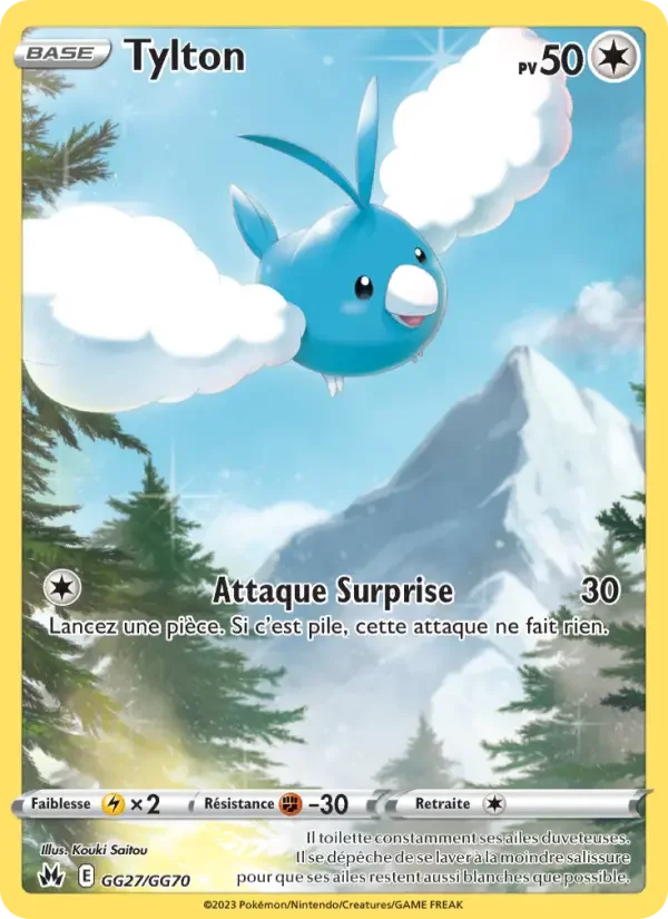 Carte Pokémon Tylton — Zénith Suprême