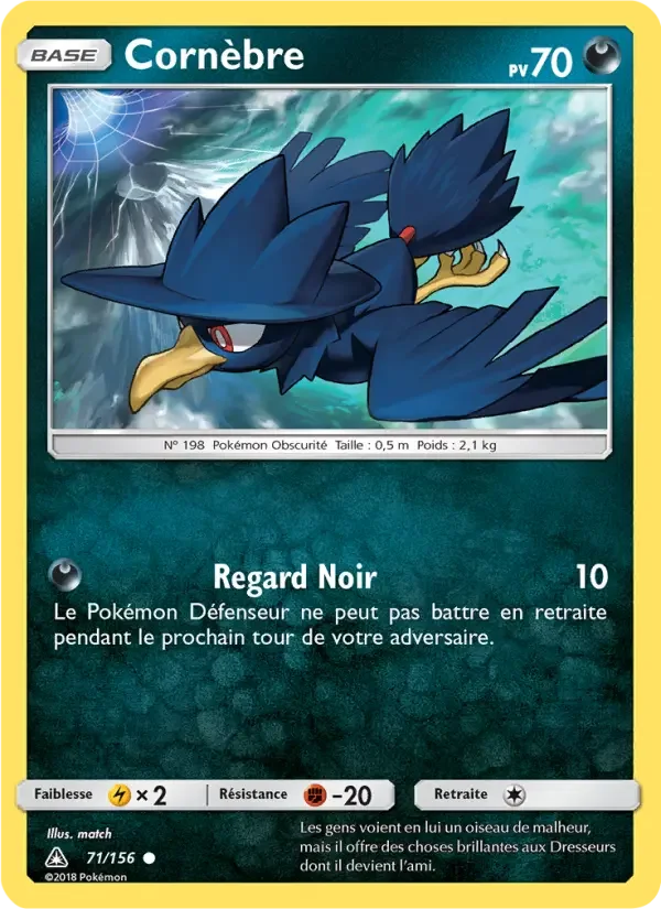 Carte Cornèbre