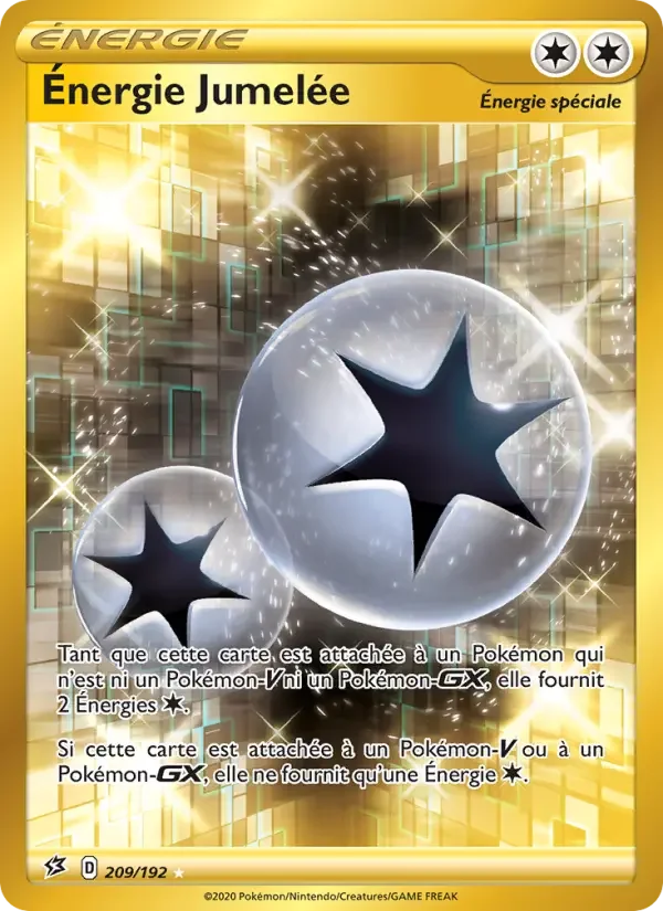 Carte Pokémon Énergie Jumelée — Clash des Rebelles
