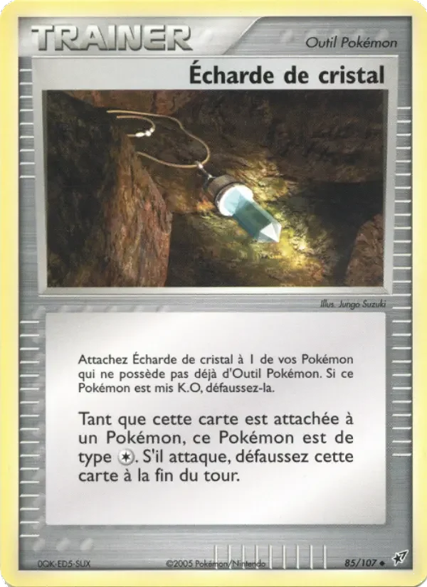 Carte Écharde de cristal