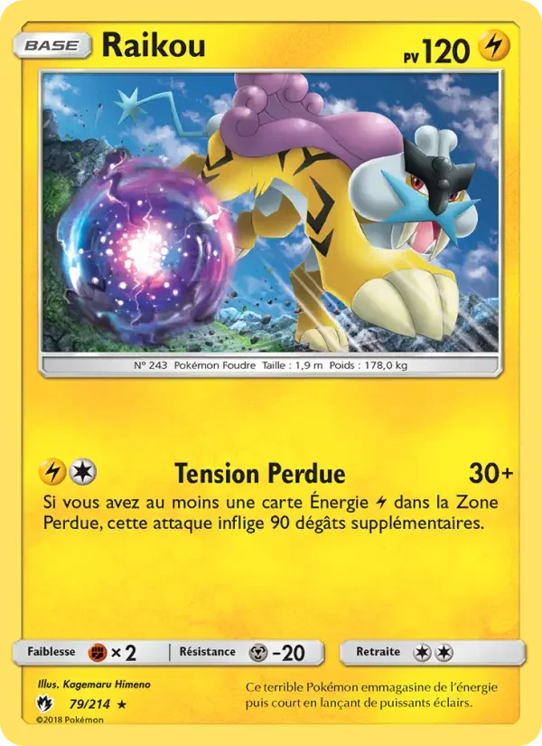 Carte Raikou