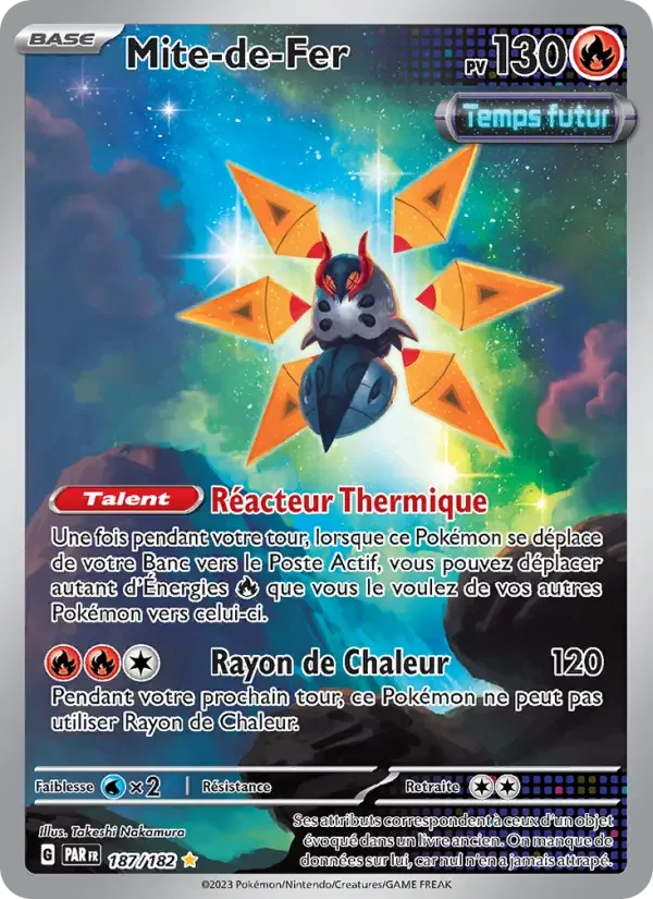 Carte Pokémon Mite-de-Fer — Faille Paradoxe