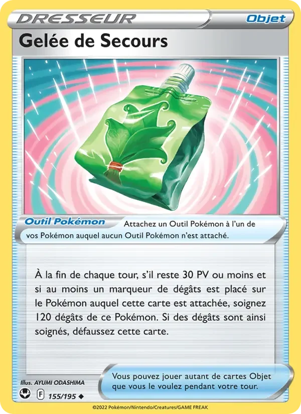 Carte Gelée de Secours