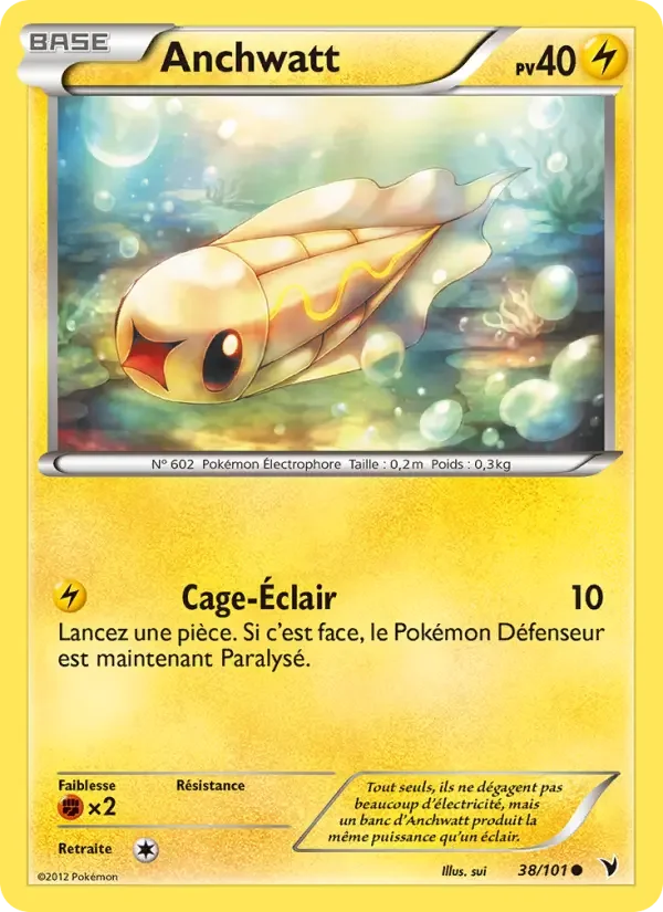 Carte Pokémon Anchwatt — Nobles Victoires