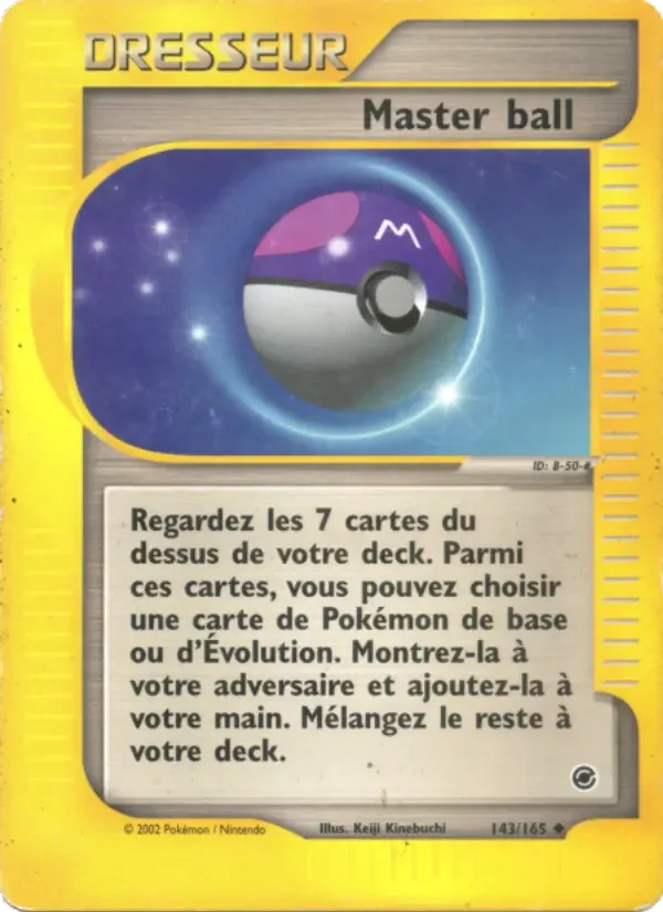 Carte Master ball