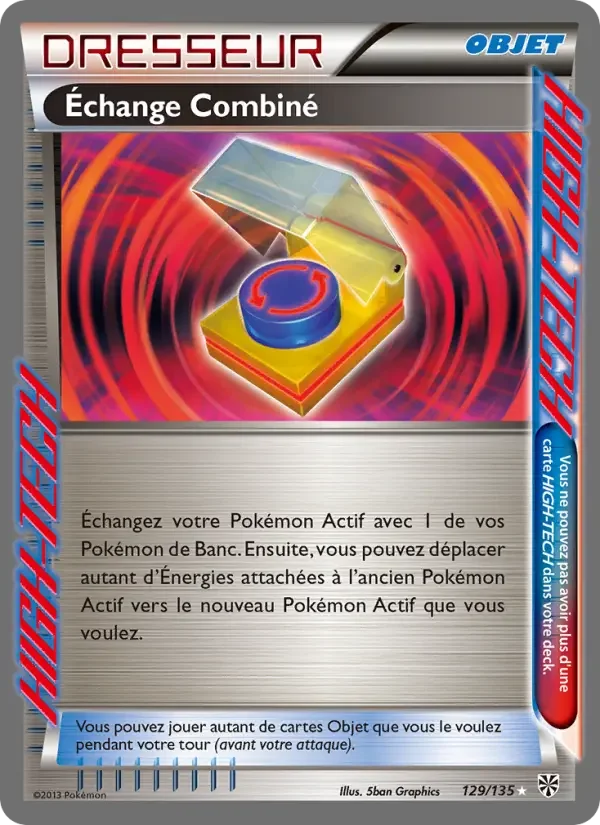 Carte Échange Combiné