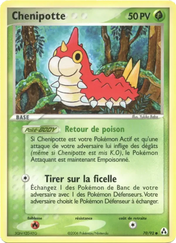 Carte Chenipotte